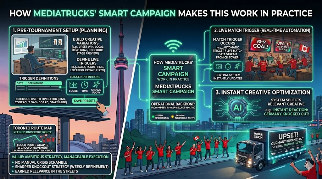 How MediaTrucks' Smart Campaign Makes This Work in Practice