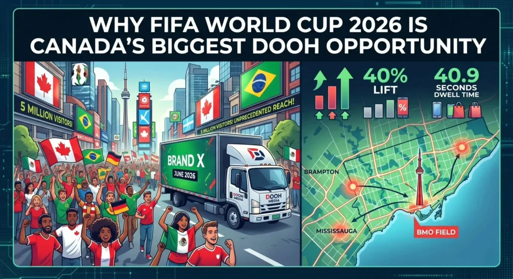 Why FIFA World Cup 2026 Is the Biggest DOOH Advertising Opportunity in Canada's History