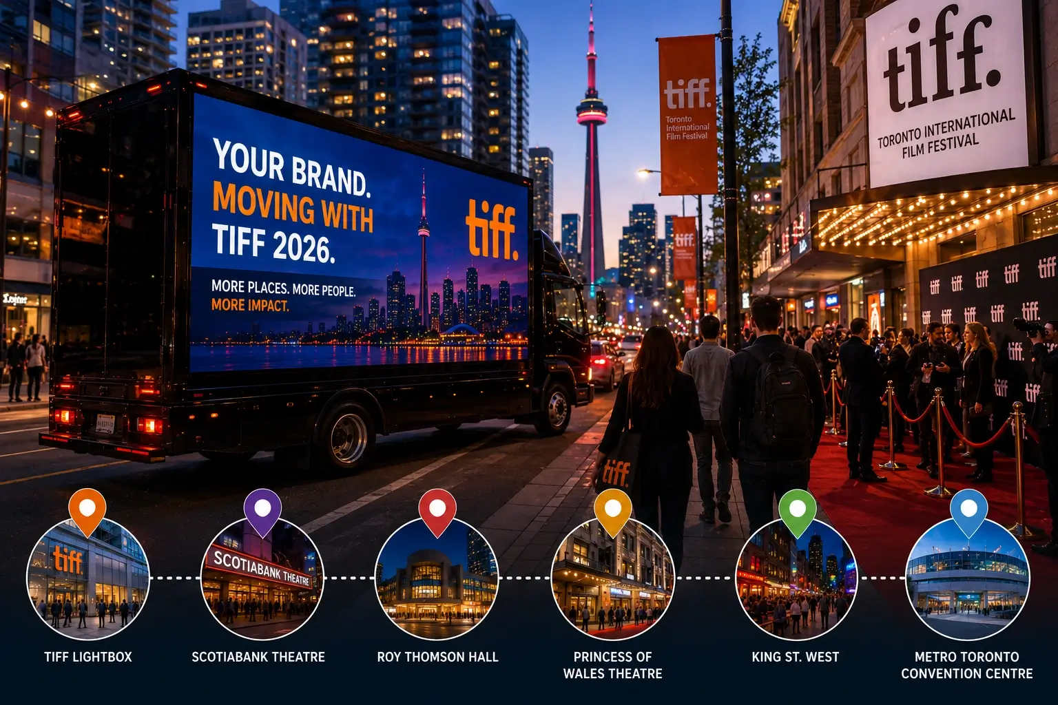 Why Mobile Billboards Dominate TIFF 2026 Advertising in Toronto